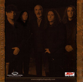 CD Rhapsody - The Magic Of The Wizard's Dream 2005 digipack - 9