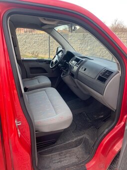 VW transporter T5 2,5tdi 4x4 dlhá verzia 6miest - 9