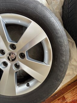 Originál alu disky Škoda 5x112 R16 - 9