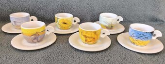 kávový porcelánový set - 9