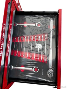 Dielenský vozík s náradím 7+1 zásuviek +1 kľúč Nm - 9