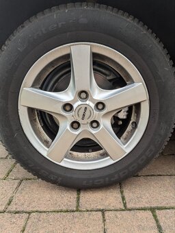 Alu disky + zimné pneumatiky 195/65/R15 - 9