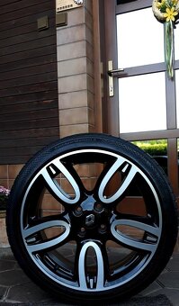 Alu R17 4x100, orig. Renault + letné pneu 205/40 R17 - 9