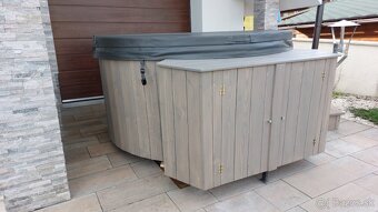 Kúpacia kaďa - vírivka s plynovým ohrevom vody (10kg flaša) - 9