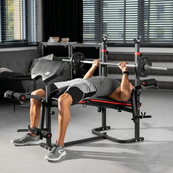 Multifunkčná lavička HOP-SPORT HS-1055 PRO - NOVÁ - 9