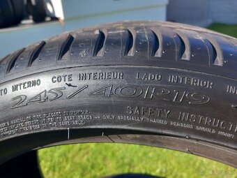 Dvojrozmer 275/35 r19 a 245/40 r19 letne pneumatiky - 9