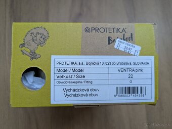 Dievčenské barefootové topánky VENTRA pink, veľ. 22 - 9