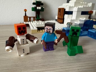 Lego Minecraft 21120 Snežná skrýša / Snow Hideout - 9