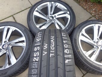 5x112 R19 VW Tiguan / Skoda Kodiaq orig.letna sada kolies - 9