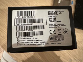 Huawei Mate 20 lite 64GB - ROZBITÝ DISPLEJ - 9