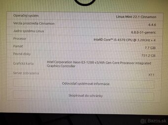 Počítač Dell OptiPlex 9020 – i5-4570 / LINUX MINT / 500G HDD - 9