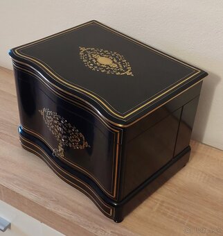 Likérnik Boulle Napoleon III Cave a liqueur - 9