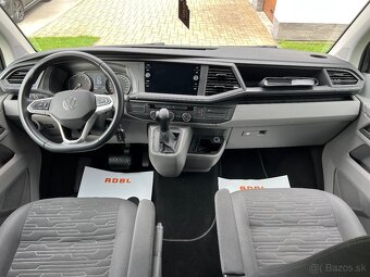 VW Caravelle T6.1 LONG 110kw Ťažné Webasto Serviska -DPH - 9