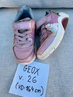 Svietiace tenisky zn. GEOX, v. 26 (VD: 16,4 cm) - 9