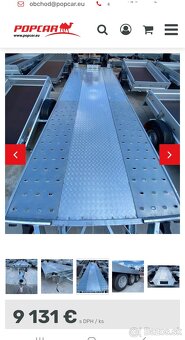 Sklopný Autoprepravník Temared 3500kg - 9