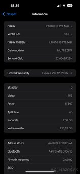 Apple Iphone 15 Pro Max 256 GB - 9