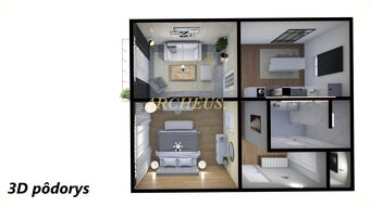 Priestranný 2-izbový byt s balkónom, 63m2, Humenné - 9