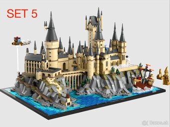 Harry Potter stavebnice 5 + figúrky - typ lego - nové - 9