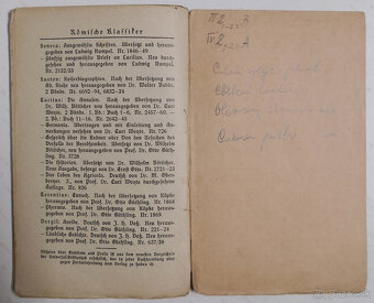 Tibulls Elegien. Reclams Universal-Bibliothek Nr. 1582 - 9