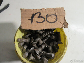 Nity,medené,hliníkové ocelové,a rozne skrutky,šroby - 9