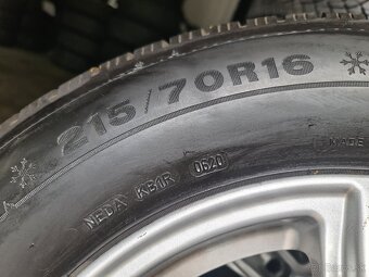 5X114,3 R16 + ZIMNE PNEU 215/70 R16. - 9