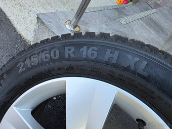 Zimne kolesa Skoda Superb 3 5x112 r16 215/60 r16 - 9