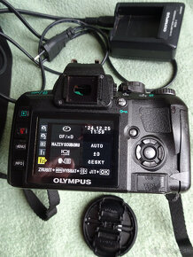 Predám digit. zrkadlovku OLYMPUS E-410-komplet. - 9