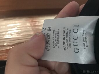 GUCCI black damske tricko S/M - 9
