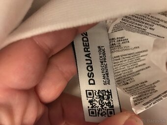 DSQUARED2 white pánska mikina L/XL - 9