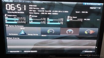 Predám základnú dosku Intel Asus 875M-Plus - 9