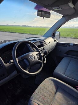 vw t5 transporter long 4x4 6miest - 9
