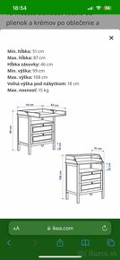 IKEA Sundvik - komoda a prebaľovací pult - 9