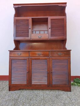 Selský příborník, rustikální kredenc, nábytek z masívu - 9