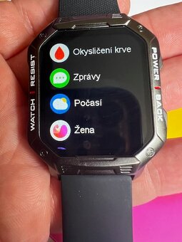 Odolne Vojenske Inteligentne Hodinky Pre Mužov NX3 - 9