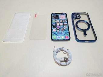APPLE IPHONE 12 PRO 128GB BLUE ,ZDRAVIE BATERKY 100% - 9