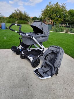 Kočík Britax Go Next grey melange 2-kombinácia plus vajíčko - 9