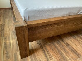 Luxusná dubová posteľ Megan - 9