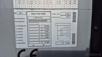 Prodám KÖGEL SN 24 MEGA - 9