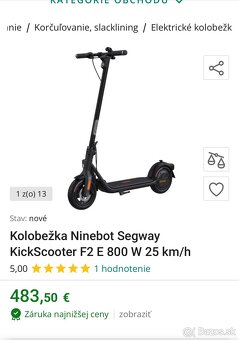 Elektrická kolobežka Ninebot F2 - 9