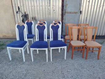 Jedálenské stoličky 6 ks, 4 ks predám. - 9