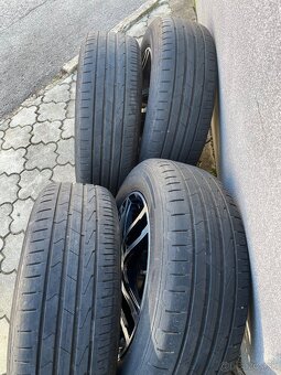 5x100 ,205/60 R16 Letné gumy ,zn. Dezent, boli na Seat Arona - 9
