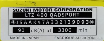 Suzuki LTZ400 na ŠPZ - 9