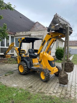 Bager JCB, zemne, vykopove a stavebne prace - 9