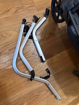Thule Chariot Sport 1 blue + rumning set - 9