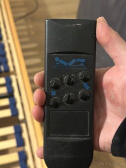 Polohovateľna posteľ S Motorom  práve Drevo Massiv. - 9