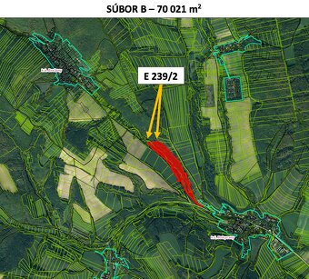 Rokycany – 233.000 m2 LESNÉ POZEMKY v podiele 1/1 - 9
