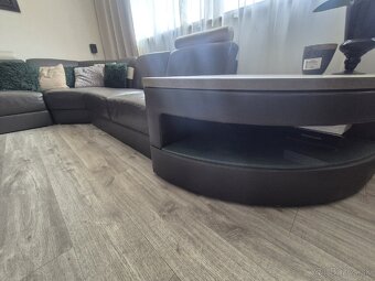 Kožený gauč, sedačka - 9