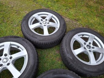 16" ALU 5x112 (škoda a iné) + zimné 215/60 r16 8,5mm TOP - 9