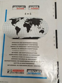 Predám motor Mariner 4hp - 9