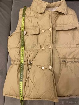 Hnedá dámska vesta - 9